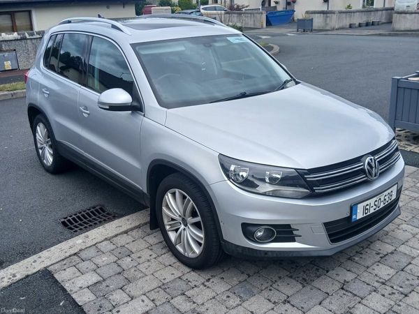 Volkswagen Tiguan SUV, Diesel, 2016, Silver