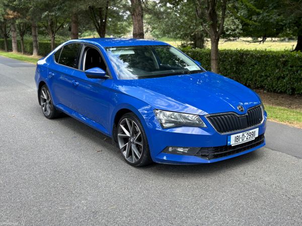 Skoda Superb Saloon, Diesel, 2018, Blue
