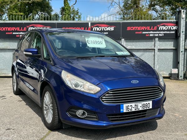 Ford S-Max MPV, Diesel, 2016, Blue