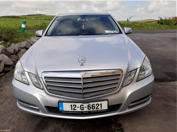 Mercedes-Benz E-Class Saloon, Diesel, 2012, Silver