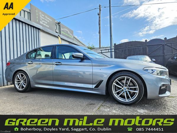 BMW 5-Series Saloon, Diesel, 2017, Grey