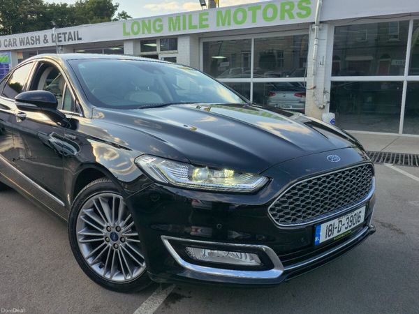 Ford Mondeo Saloon, Petrol Hybrid, 2018, Black