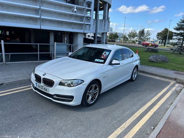 BMW 5-Series Saloon, Diesel, 2014, White