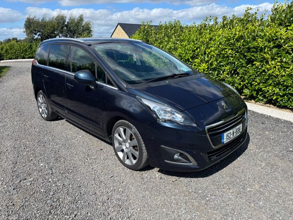Peugeot 5008 MPV, Diesel, 2015, Blue