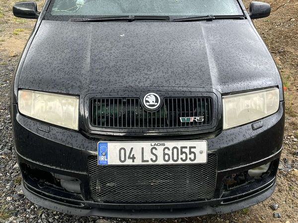 Skoda Fabia Hatchback, Diesel, 2004, Black