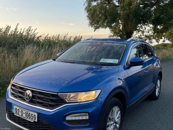 Volkswagen T-Roc SUV, Petrol, 2019, Blue