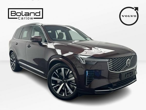 Volvo XC90 SUV, Petrol Plug-in Hybrid, 2026, Red