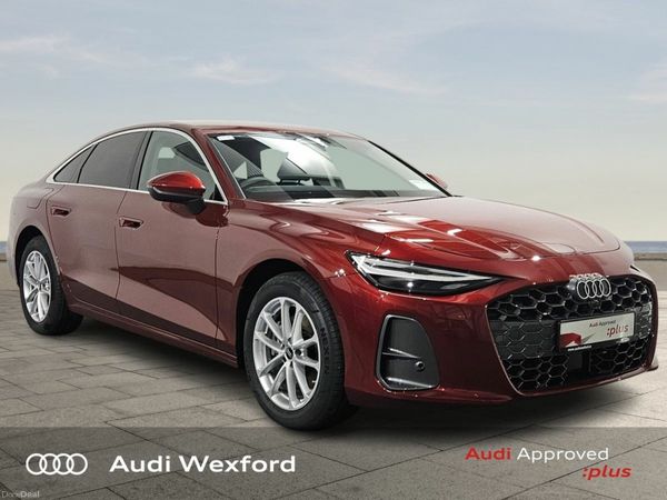 Audi A6 Saloon, Diesel Hybrid, 2026, Red