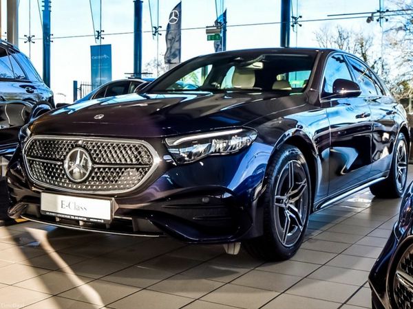 Mercedes-Benz E-Class Saloon, Diesel Plug-in Hybrid, 2026, Blue