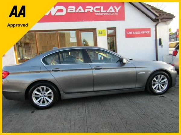 BMW 5-Series Saloon, Diesel, 2013, Grey