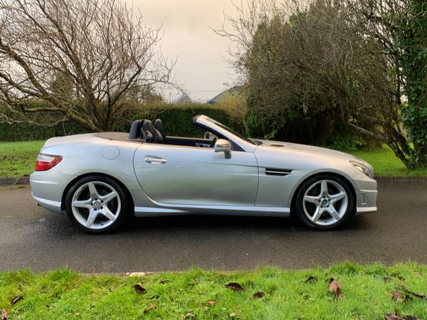 Mercedes-Benz SLK Convertible, Diesel, 2014, Silver