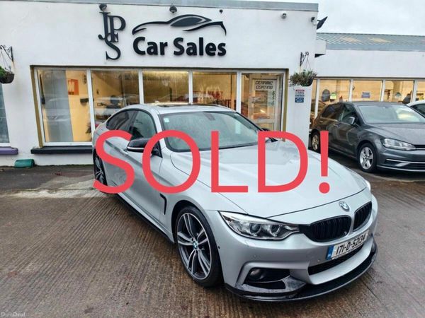 BMW 4-Series Coupe, Diesel, 2017, Silver