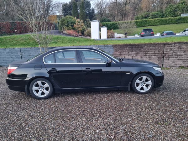 BMW 5-Series Saloon, Diesel, 2008, Black