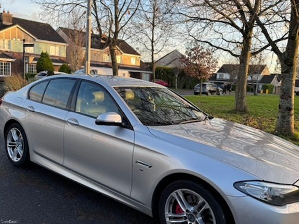BMW 5-Series Saloon, Diesel, 2013, Silver