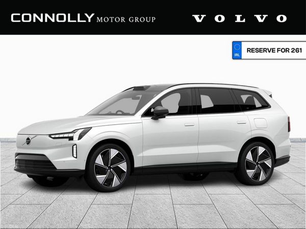 Volvo EX90 SUV, Electric, 2026, White