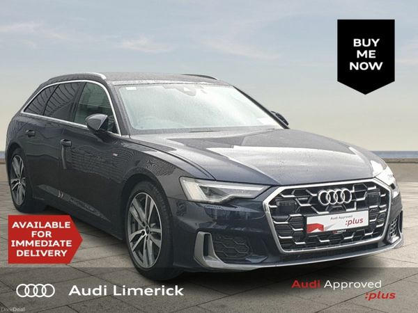 Audi A6 Estate, Petrol Plug-in Hybrid, 2024, Blue