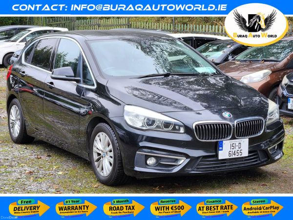 BMW 2-Series MPV, Petrol, 2015, Black