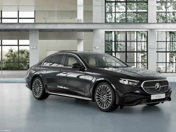 Mercedes-Benz E-Class Saloon, Diesel Plug-in Hybrid, 2025, Black
