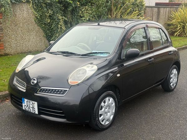 Nissan March Hatchback, Petrol, 2007, Black