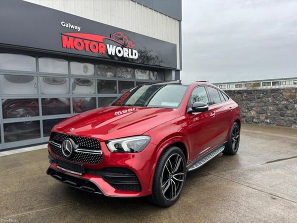 Mercedes-Benz GLE SUV, Diesel Plug-in Hybrid, 2023, Red