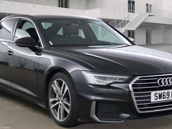 Audi A6 Saloon, Diesel Hybrid, 2020, Grey