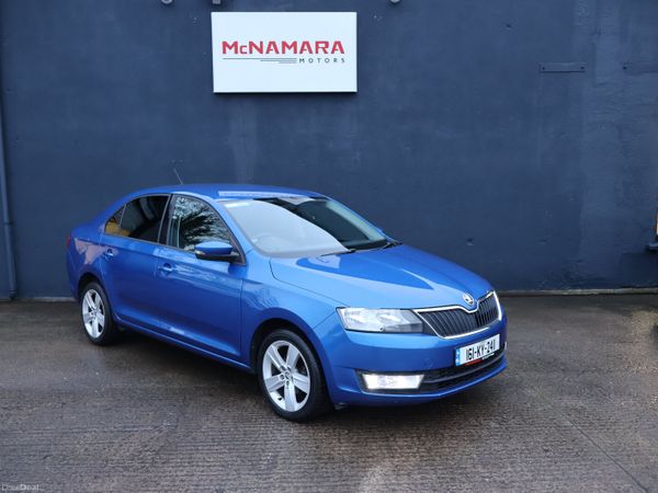 Skoda Rapid Saloon, Petrol, 2016, Blue
