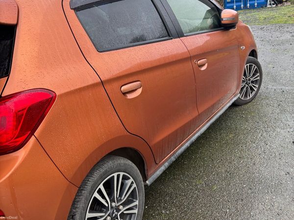 Mitsubishi Mirage Hatchback, Petrol, 2016, Bronze