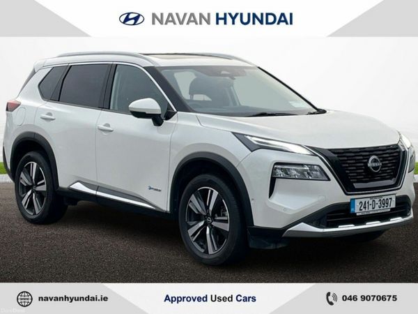 Nissan X-Trail SUV, Petrol Hybrid, 2024, White