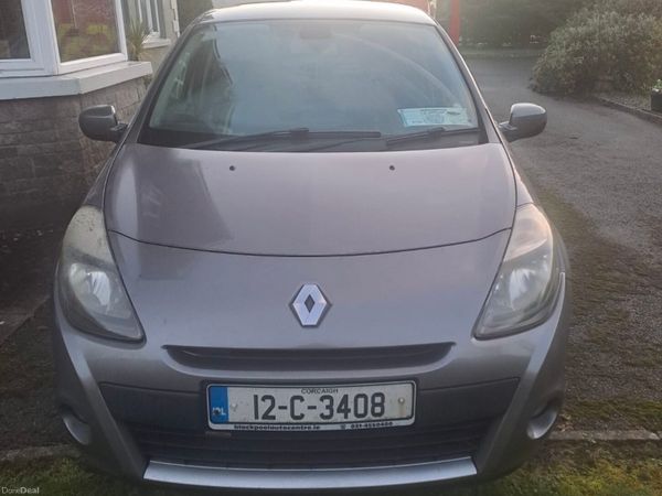 Renault Clio Hatchback, Ethanol Petrol, 2012, Grey
