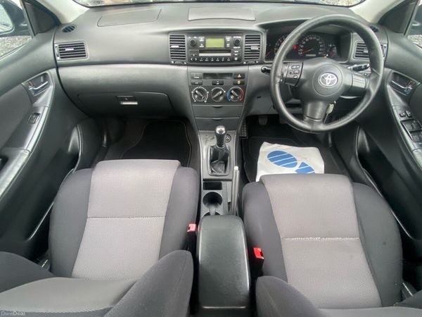 Toyota Corolla Saloon, Petrol, 2007, Black