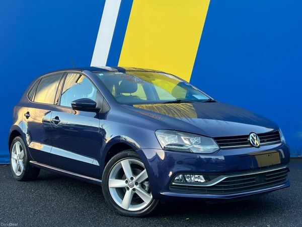 Volkswagen Polo Hatchback, Petrol, 2016, Blue