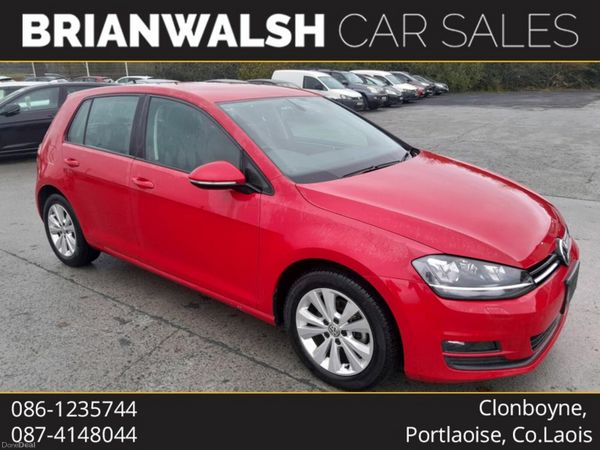 Volkswagen Golf Hatchback, Petrol, 2015, Red
