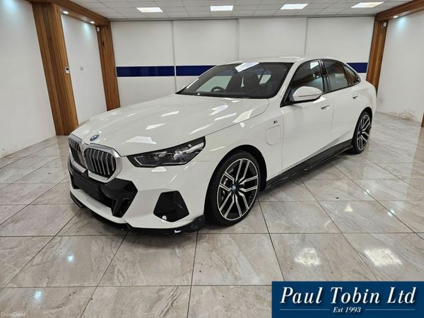BMW 5-Series Saloon, Petrol Plug-in Hybrid, 2025, White