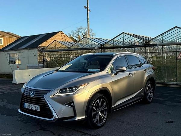 Lexus RX SUV, Petrol Hybrid, 2017, Grey