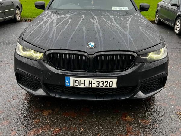 BMW 5-Series Saloon, Diesel, 2019, Black