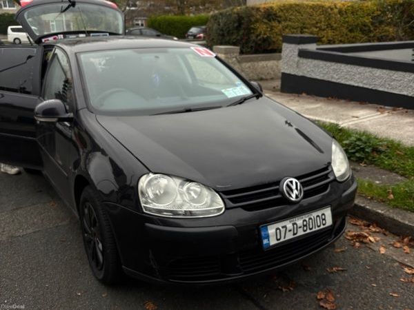 Volkswagen Golf Hatchback, Petrol, 2007, Black