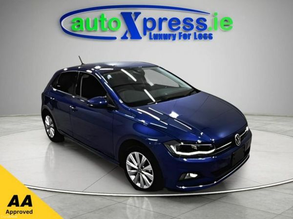Volkswagen Polo Hatchback, Petrol, 2022, Blue