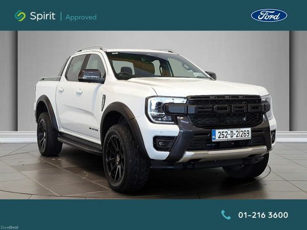 Ford Ranger SUV, Petrol Plug-in Hybrid, 2025, White