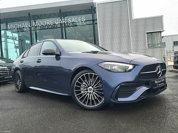 Mercedes-Benz C-Class Saloon, Diesel Hybrid, 2026, Blue