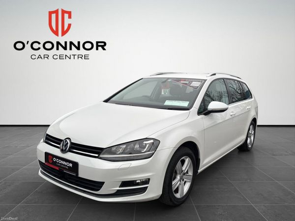 Volkswagen Golf Estate, Petrol, 2016, White