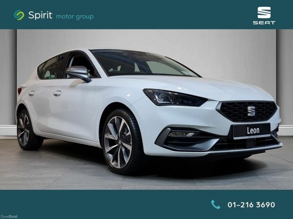 SEAT Leon Hatchback, Petrol Plug-in Hybrid, 2026, White