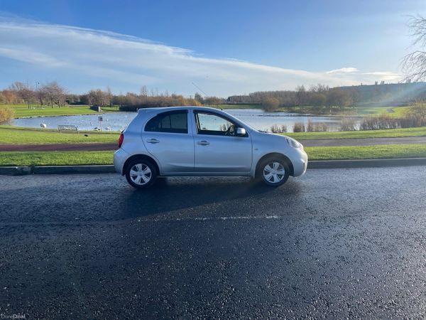 Nissan March Hatchback, Petrol, 2013, Silver