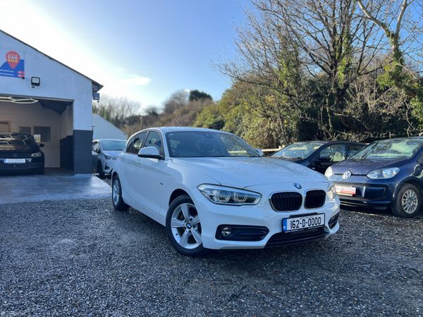 BMW 1-Series Hatchback, Diesel, 2016, White