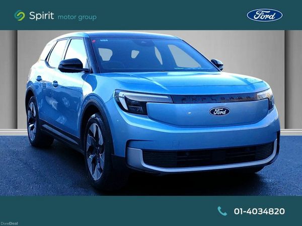 Ford Explorer SUV, Electric, 2026, Blue