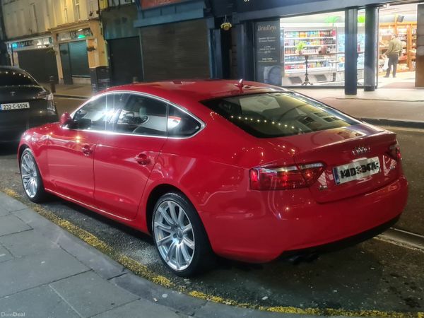 Audi A5 Hatchback, Diesel, 2014, Red