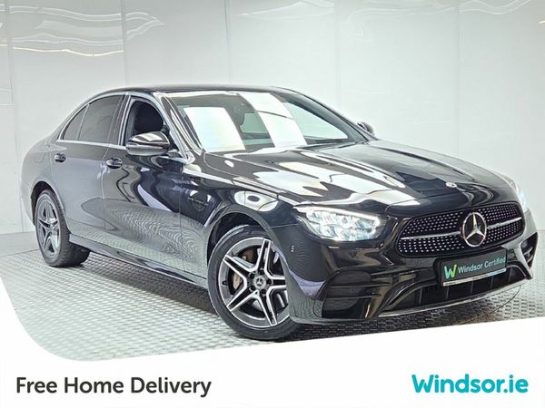 Mercedes-Benz E-Class Saloon, Diesel Hybrid, 2023, Black