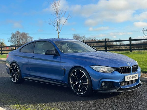 BMW 4-Series Coupe, Diesel, 2014, Blue