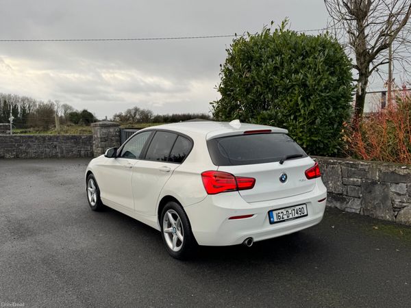 BMW 1-Series Hatchback, Diesel, 2016, White