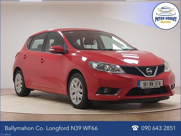 Nissan Pulsar Hatchback, Diesel, 2016, Red