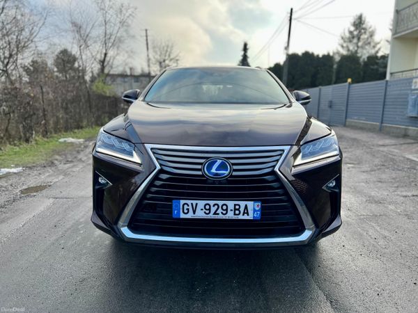 Lexus RX450H SUV, Petrol Hybrid, 2017, Brown
